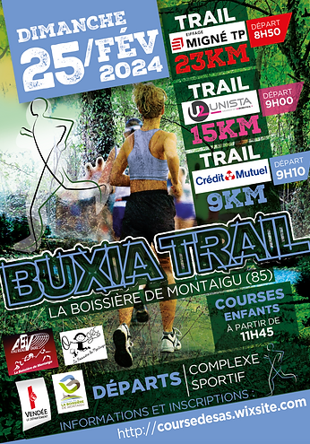 BUXIATRAIL à la Boissière de Montaigu 