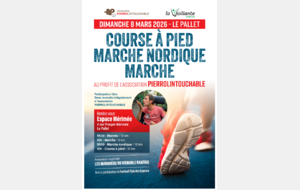 Marcher - Courir pour Pierrol'intouchable au Pallet