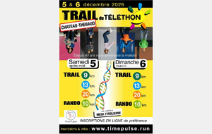 Trail du Téléthon Château Thébaud 2026
