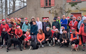 Entraînement des Pères et Mères Noël